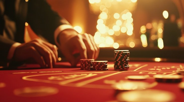 Meja Hot Pot di platform pangeran toto dengan kartu komunitas dan dealer